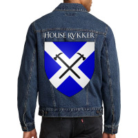 House Rykker Coat Of Arms Heraldry Sigil   A Song Men Denim Jacket | Artistshot