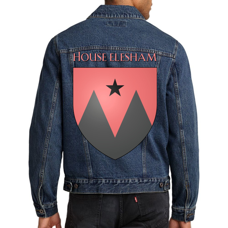 House Elesham Coat Of Arms Heraldry Sigil   A Song Men Denim Jacket | Artistshot