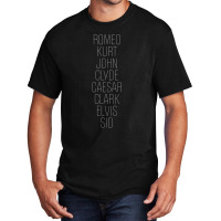 Romeo (romeo & Juliet Couples Design) Basic T-shirt | Artistshot