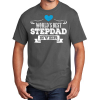 Worlds Best Stepdad Ever 1 Basic T-shirt | Artistshot
