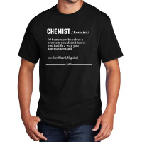 Chemist Noun Basic T-shirt | Artistshot