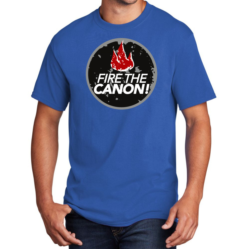 Fire The Canon Basic T-shirt | Artistshot