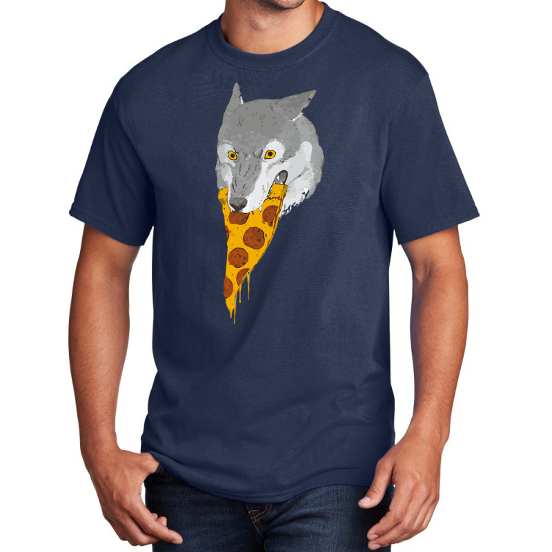 Pizza Wolf Basic T-shirt | Artistshot