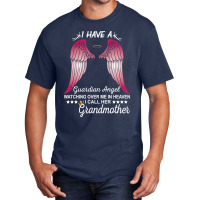 My Grandmother Is My Guardian Angel Basic T-shirt | Artistshot