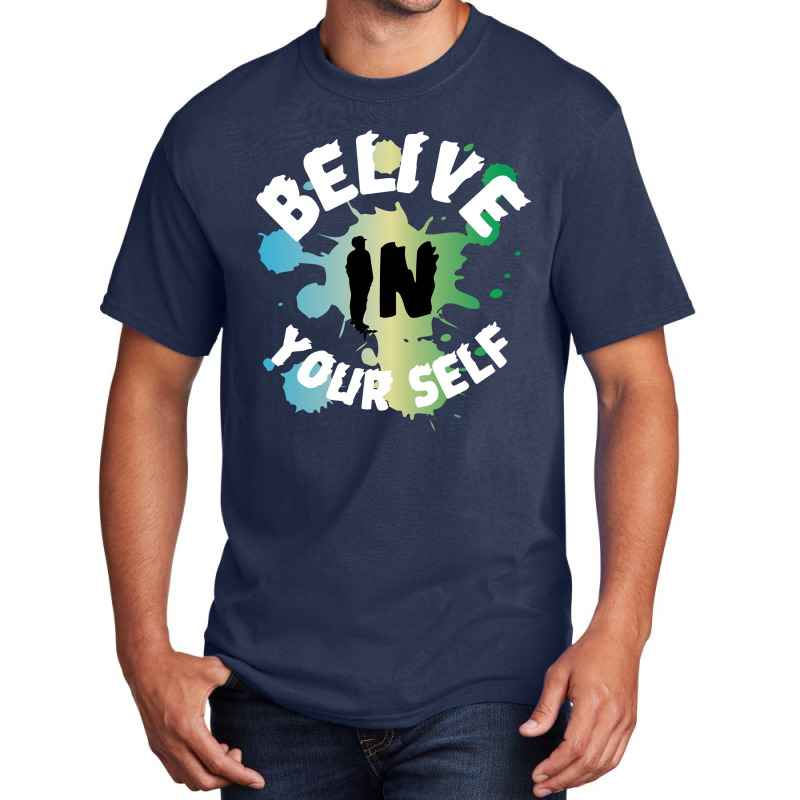 Your Self Basic T-shirt by Parthis | Artistshot