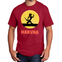 Silhouette Design Hakuna Basic T-shirt | Artistshot