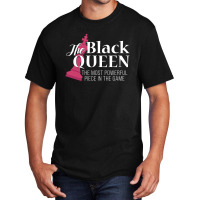 Queen Powerful Piece In The Game Basic T-shirt | Artistshot