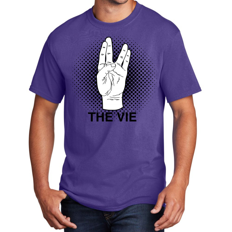 The Vie For Light Basic T-shirt by autlu2024 | Artistshot