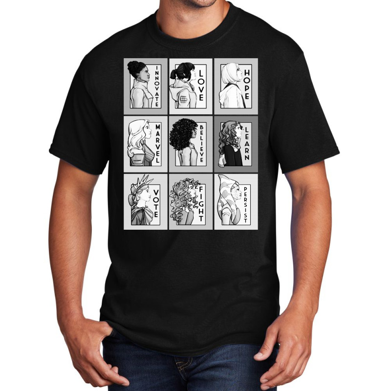 They Are Series Collage Basic T-shirt | Artistshot