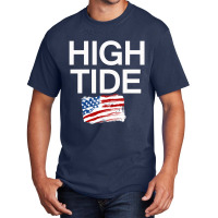 High Tide  America  Design Tees Basic T-shirt | Artistshot