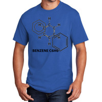 Benzen Ring Design Basic T-shirt | Artistshot