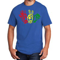 420 Smoke Weed Time Rasta Basic T-shirt | Artistshot