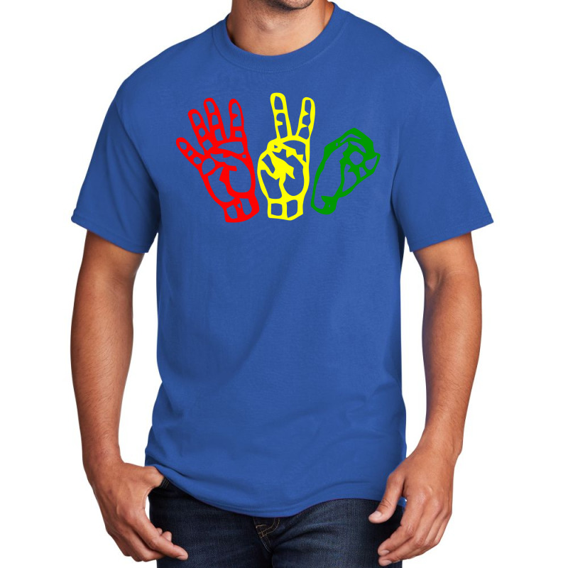 420 Smoke Weed Time Rasta Basic T-shirt by T-Zone | Artistshot