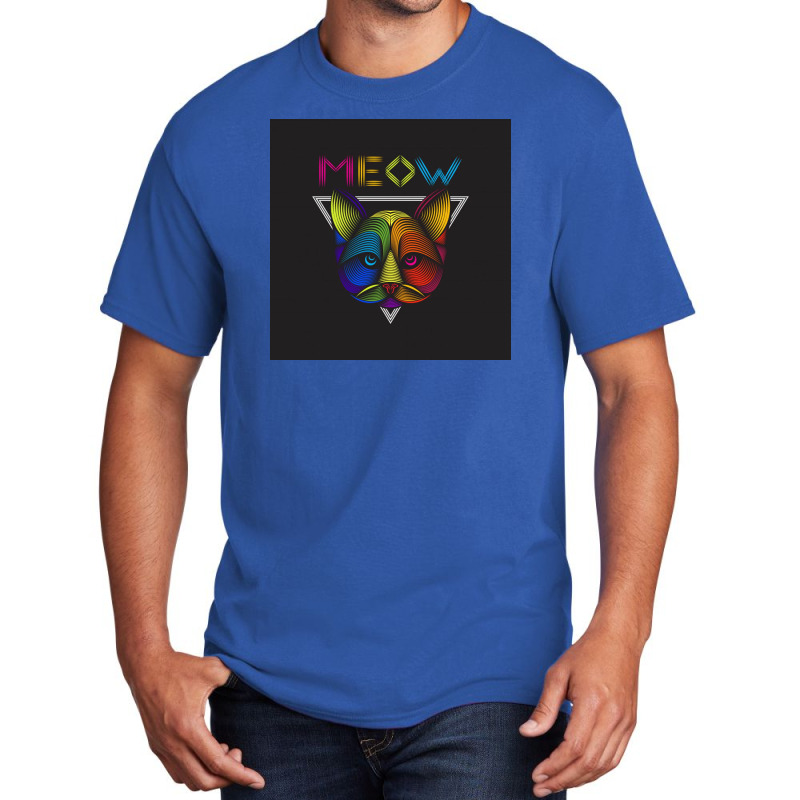 Meow Basic T-shirt | Artistshot