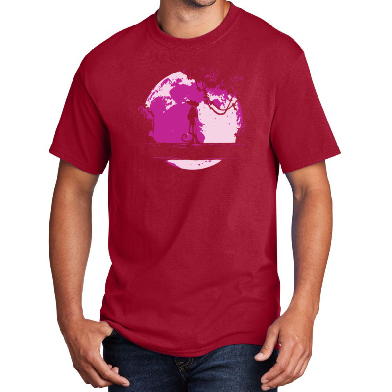 Pink Basic T-shirt by Disgus_Thing | Artistshot