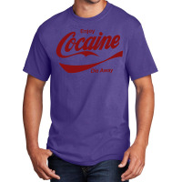 Enjoy Cocaine Basic T-shirt | Artistshot