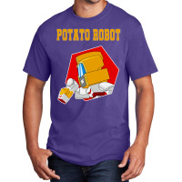 Potato Robot Basic T-shirt | Artistshot