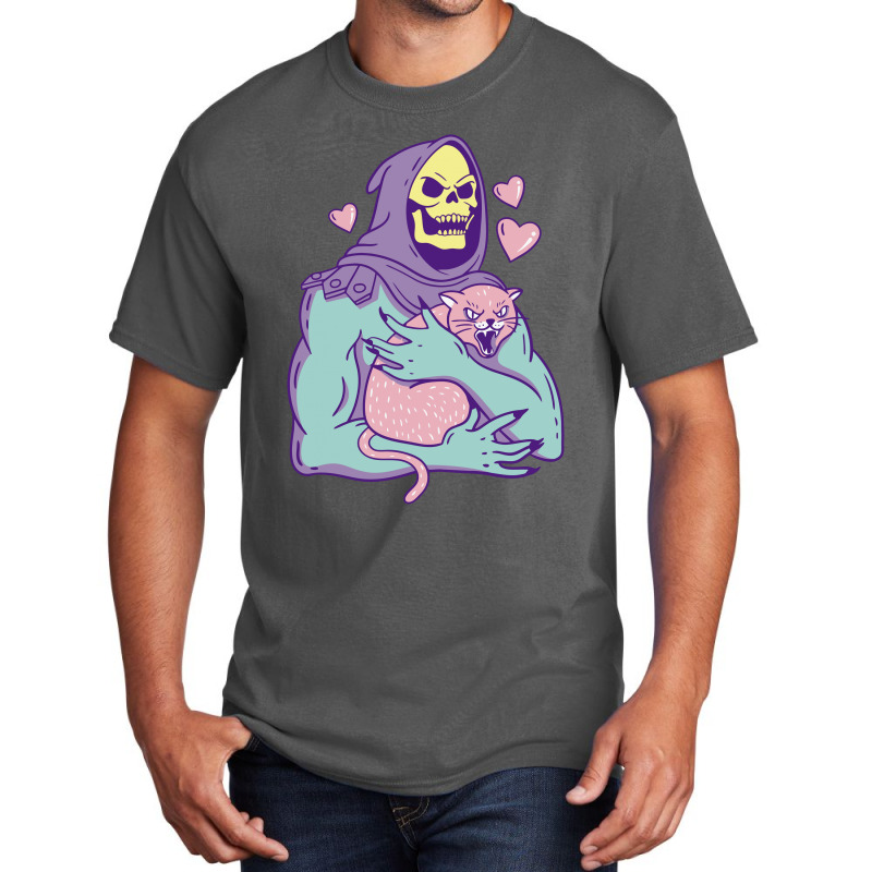 Skeletor's Cat Premium Scoop Basic T-shirt | Artistshot