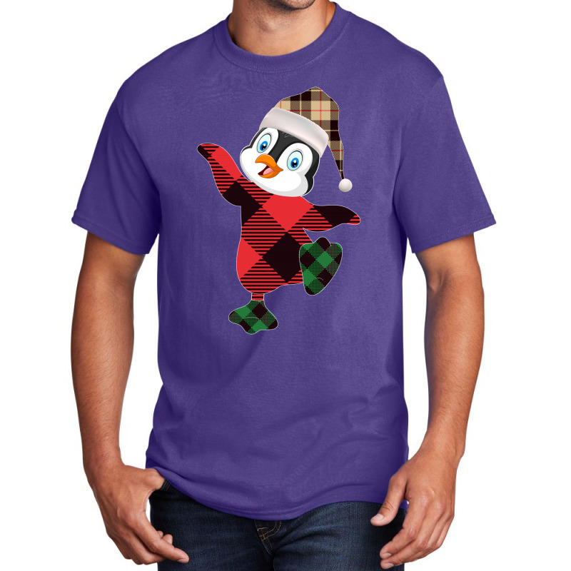 Christmas Penguin Basic T-shirt | Artistshot