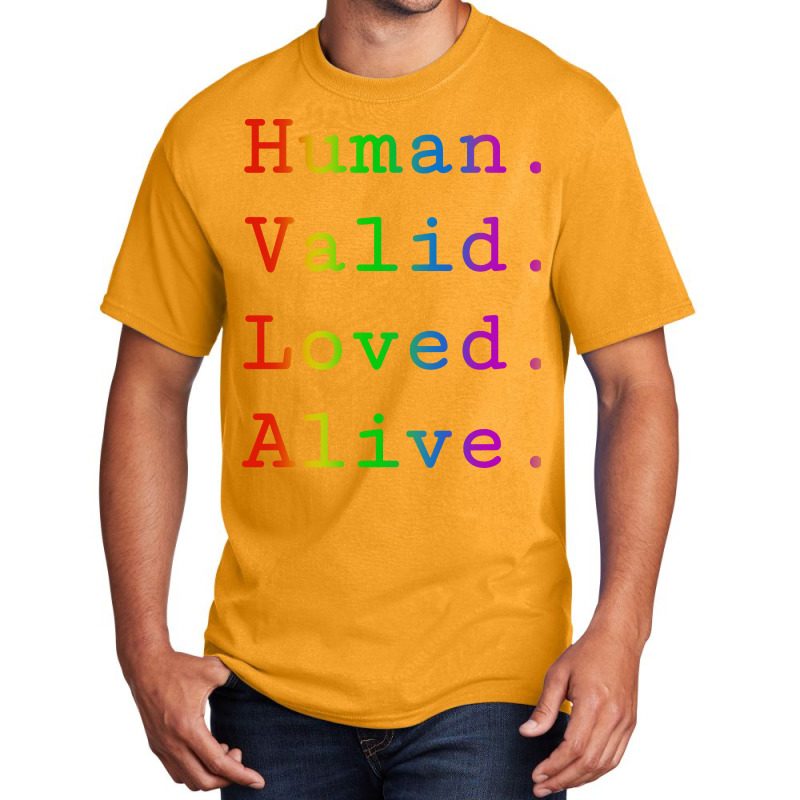 Human Basic T-shirt by ardylanda | Artistshot