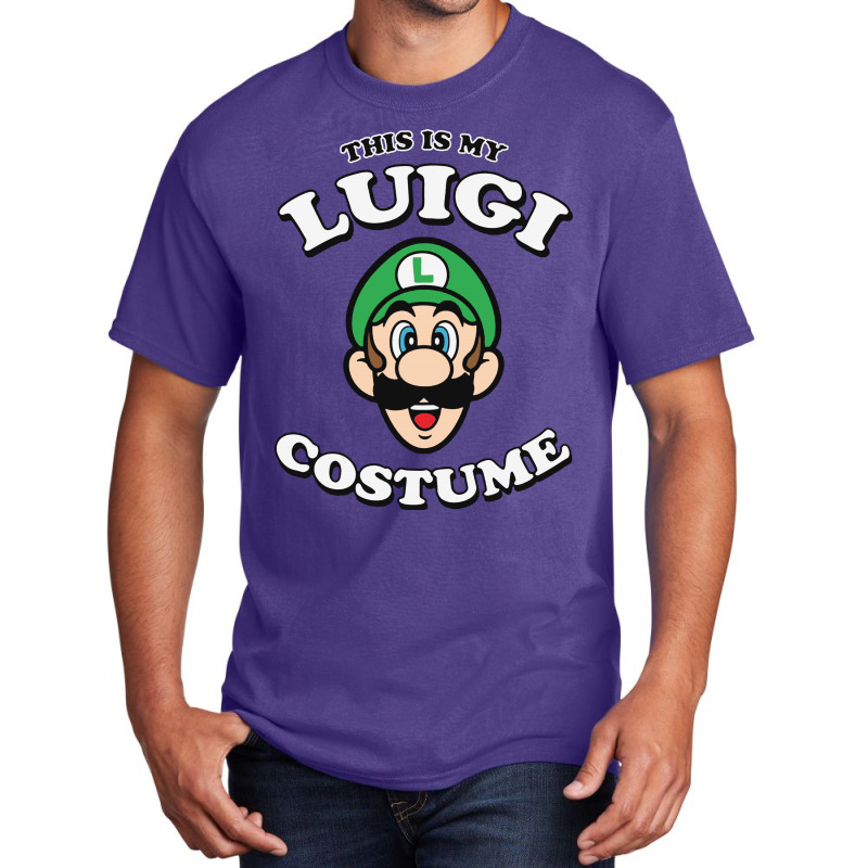 This Is My Luigi Costume Basic T-shirt | Artistshot