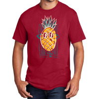 Pineapple Sunbathe Basic T-shirt | Artistshot