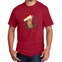 Fa La La La Llama Christmas Llama Basic T-shirt | Artistshot