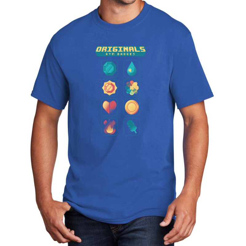 Originals - Gym Badges Basic T-shirt by Sketchdemao | Artistshot