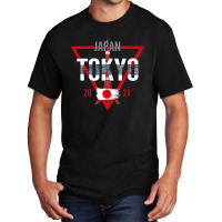 Japan Tokyo 2021 For Light Basic T-shirt | Artistshot