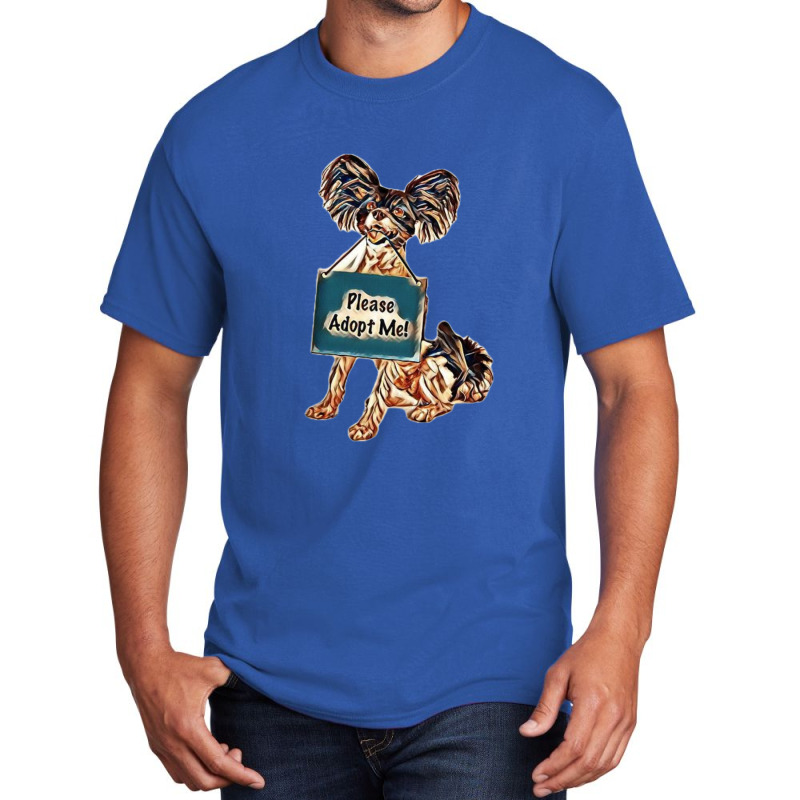 A Cute Happy Little Papillon Basic T-shirt | Artistshot