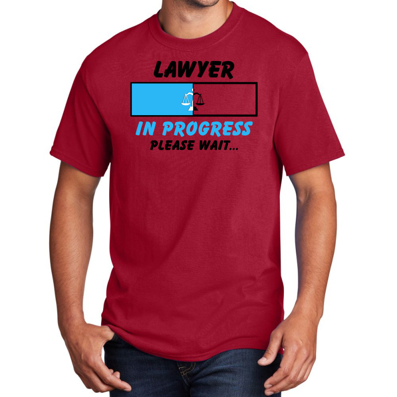 Lawyer In Progress For Light Basic T-shirt by autlu2024 | Artistshot