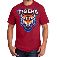 Tiger Head Vector Basic T-shirt | Artistshot