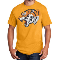 Tiger Head Vector Basic T-shirt | Artistshot