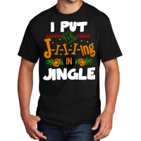 Jingle Christmas Basic T-shirt | Artistshot