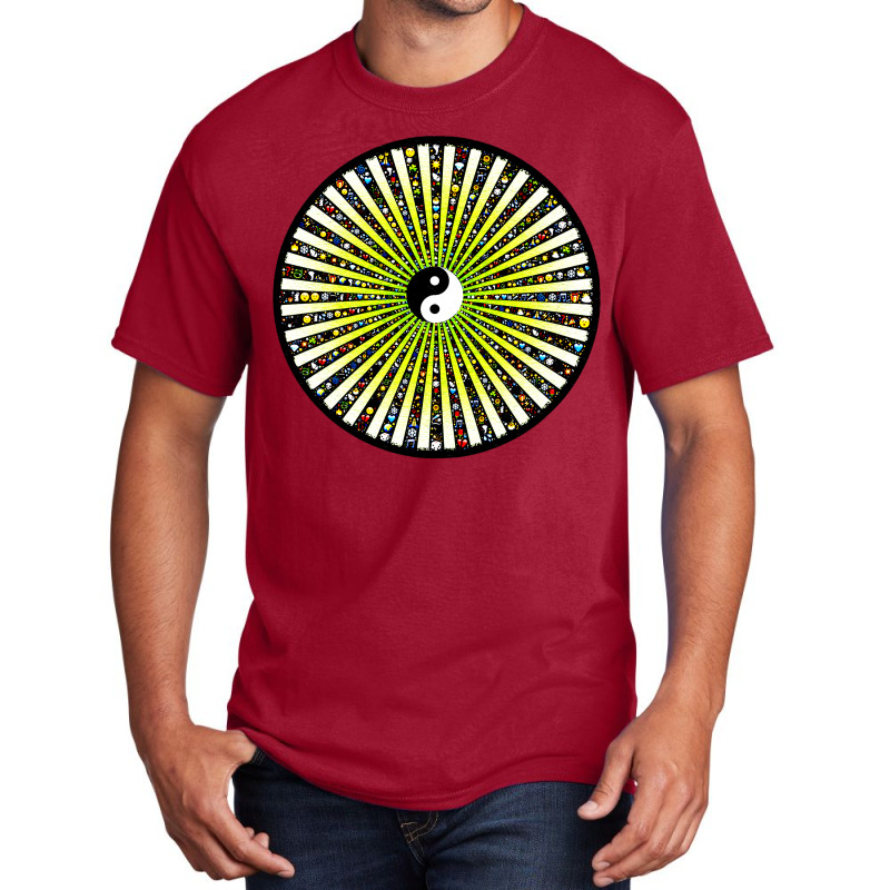 Mantra Meditation Basic T-shirt by zig street | Artistshot