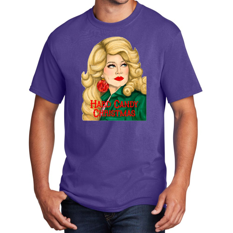 Hard Candy Christmas Basic T-shirt by Kamal Mardhiyah | Artistshot