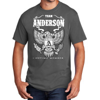 Team Anderson Lifetime Member Basic T-shirt | Artistshot