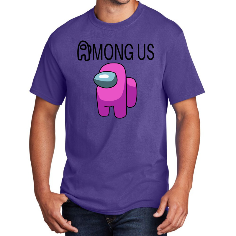 Mong Us Purple Basic T-shirt | Artistshot