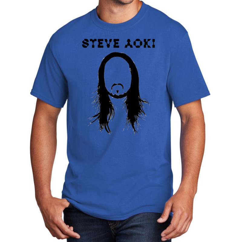 Aoki Vector Illustration Sticker Basic T-shirt | Artistshot