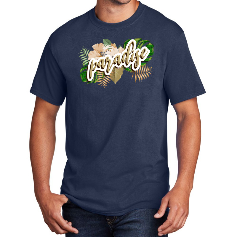 Paradise Basic T-shirt by autlu2024 | Artistshot