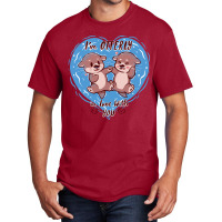 Otterly In Love Basic T-shirt | Artistshot