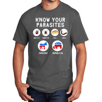 Know Your Parasites Basic T-shirt | Artistshot