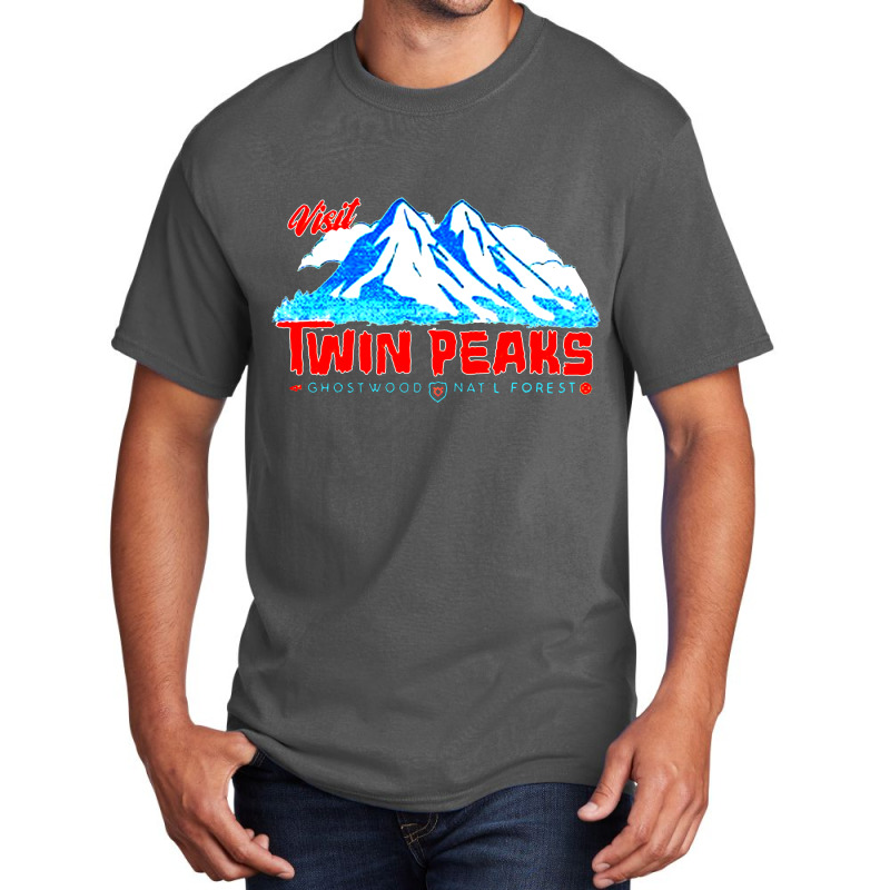 Visit Twin Peaks Basic T-shirt | Artistshot