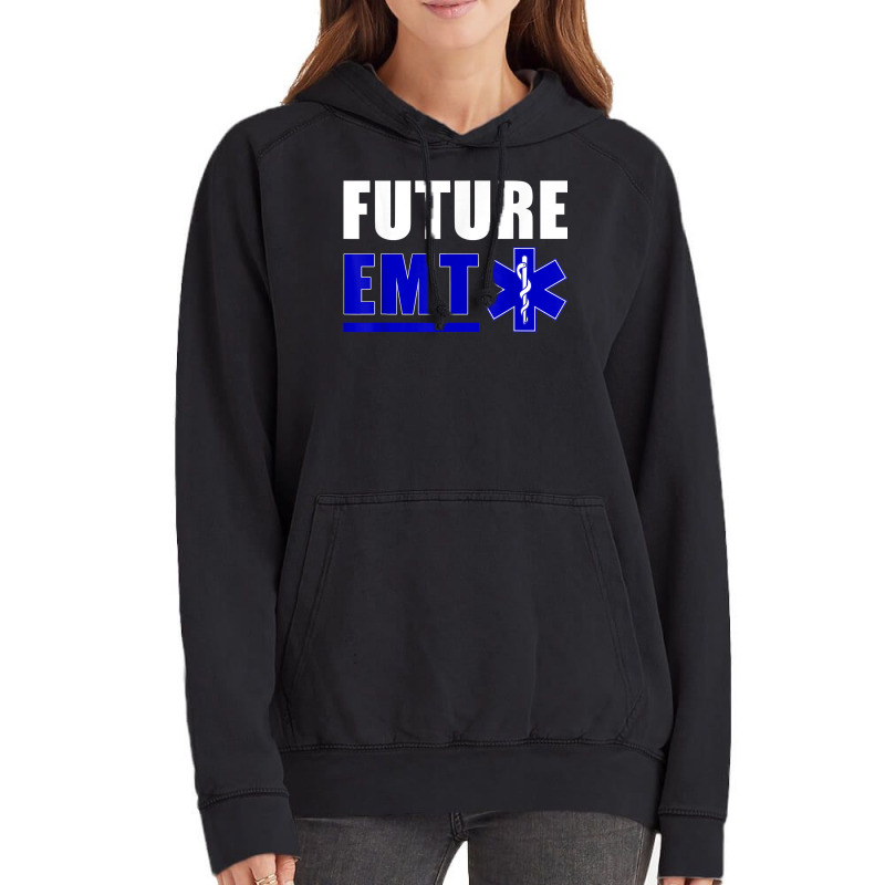 Future Emt Gift For Paramedic And Ems Technician T Shirt Vintage Hoodie | Artistshot