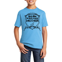 Worlds Greatest Mother Looks Like Basic Youth T-shirt | Artistshot