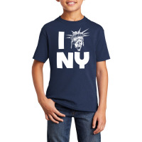 The Angels Love Ny Basic Youth T-shirt | Artistshot