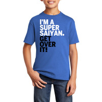 Get Over It Saiyan Basic Youth T-shirt | Artistshot