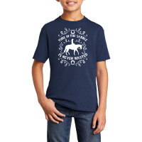 Time In The Saddle Is Never Wasted Basic Youth T-shirt | Artistshot