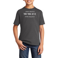 Mcmlxvi Roman Numeral 1966 Basic Youth T-shirt | Artistshot