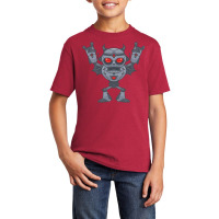 Metalhead - Heavy Metal Robot Devil Basic Youth T-shirt | Artistshot